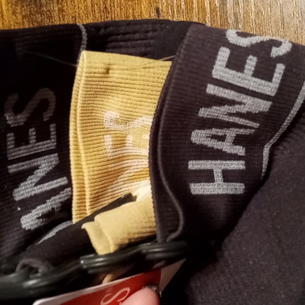 NWT Multiple sizes Women's Hanes Ribbed Comfy 3 Pair Hi Cut Bikini Comfy Panties - Picture 6 of 11